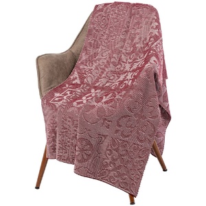 Плед Ornamental, бордовый G-15233.55 фото 3