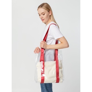 Шопер Clear Fest, прозрачный с красными ручками G-15365.50 фото 6