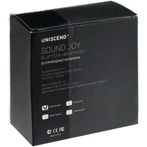 Беспроводные наушники Uniscend Sound Joy, черные G-15375.30 фото 10