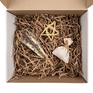 Набор для упаковки подарка Adorno, белый с бежевым G-15651.12 фото 4
