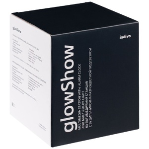 Мультимедийная станция с подсветкой glowShow, белая G-15727.60 фото 16