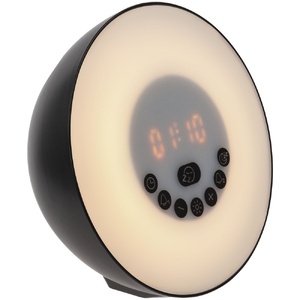 Лампа-колонка со световым будильником dreamTime, ver.2, черная G-15729.30 фото 3