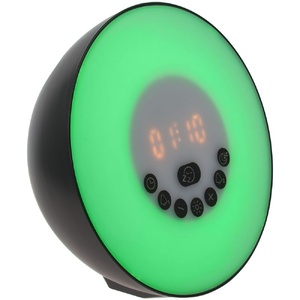 Лампа-колонка со световым будильником dreamTime, ver.2, черная G-15729.30 фото 10