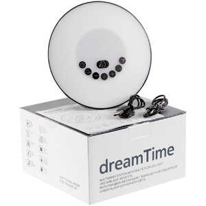 Лампа-колонка со световым будильником dreamTime, ver.2, черная G-15729.30 фото 11