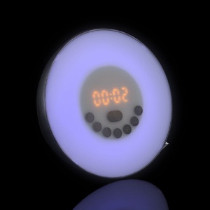 Лампа-колонка со световым будильником dreamTime, ver.2, черная G-15729.30 фото 14