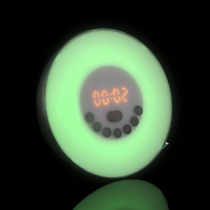 Лампа-колонка со световым будильником dreamTime, ver.2, черная G-15729.30 фото 15