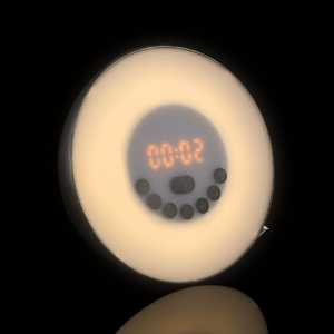 Лампа-колонка со световым будильником dreamTime, ver.2, черная G-15729.30 фото 16