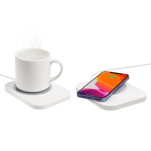Кружка с подогревом и беспроводной зарядкой dualBase plus, белая G-15783.60 фото 11
