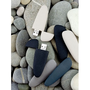 Флешка Pebble Universal, USB 3.0, серо-синяя, 32 Гб G-15810.42 фото 13