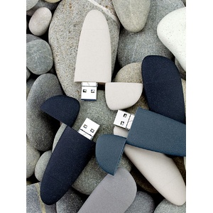 Флешка Pebble Universal, USB 3.0, серо-синяя, 32 Гб G-15810.42 фото 15
