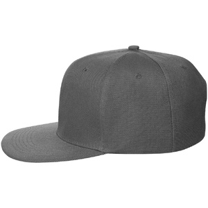 Бейсболка Snapback с прямым козырьком, серая G-15948.10 фото 4