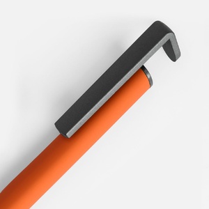 Ручка шариковая Standic Soft Touch с подставкой для телефона, оранжевая G-16169.20 фото 5