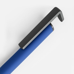 Ручка шариковая Standic Soft Touch с подставкой для телефона, синяя G-16169.40 фото 5