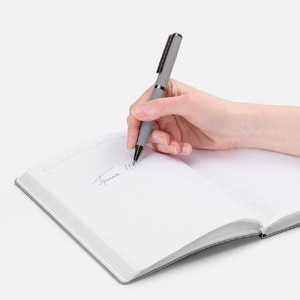Ручка шариковая Inkish Gunmetal в футляре, серая G-16174.10 фото 6