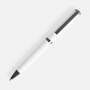 Ручка шариковая Inkish Gunmetal в футляре, белая G-16174.60 фото 4
