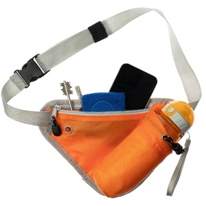 Сумка поясная с отделением для бутылки Waterun, оранжевая G-16288.20 фото 6