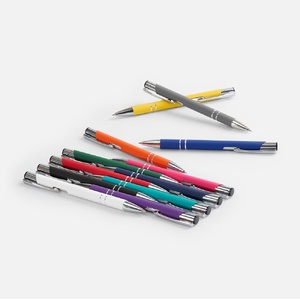 Ручка шариковая Keskus Soft Touch, темно-синяя G-16425.40 фото 8
