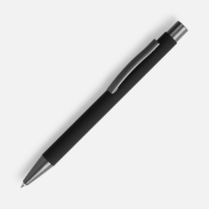 Ручка шариковая Atento Soft Touch, черная G-16427.30 фото 3