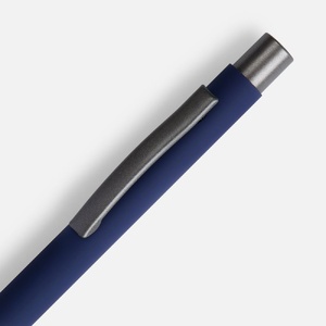 Ручка шариковая Atento Soft Touch, темно-синяя G-16427.40 фото 5
