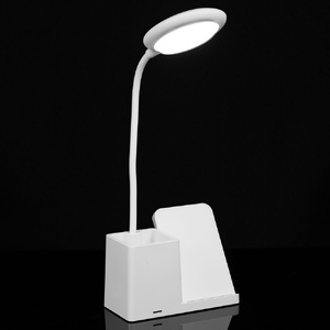 Лампа с органайзером и беспроводной зарядкой writeLight, ver. 2, белая G-16437.60 фото 15