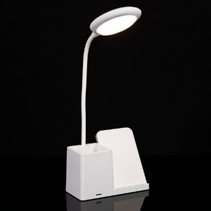 Лампа с органайзером и беспроводной зарядкой writeLight, ver. 2, белая G-16437.60 фото 16