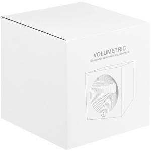 Bluetooth-колонка с подсветкой Volumetric, белая G-16450.60 фото 11