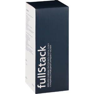 Станция беспроводной зарядки с часами fullStack, черная G-16460.30 фото 15