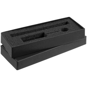 Коробка Notes с ложементом для ручки и флешки, черная G-16531.30 фото 5