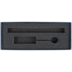 Коробка Notes с ложементом для ручки и флешки, синяя G-16531.40 фото 6