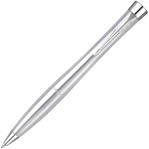 Ручка шариковая Parker Urban Twist Metro Metallic CT, серебристая G-16608.10 фото 3