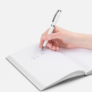 Ручка шариковая Letra Chrome, глянцевая, белая G-16709.60 фото 6
