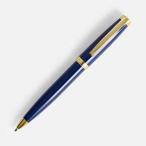 Ручка шариковая Letra Gold, глянцевая, темно-синяя G-16710.40 фото 4