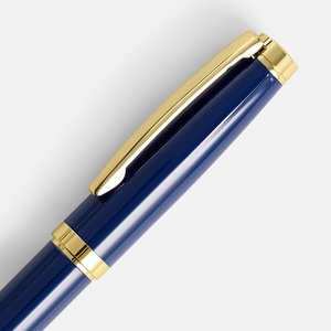 Ручка шариковая Letra Gold, глянцевая, темно-синяя G-16710.40 фото 5