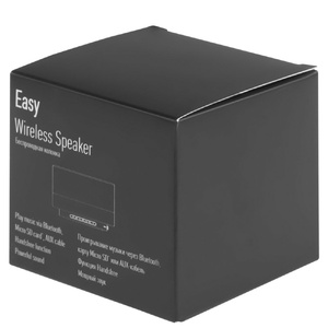 Беспроводная колонка Easy, черная G-1690.30 фото 11