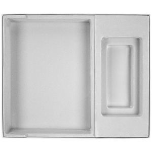 Коробка Overlap с ложементом под ежедневник и аккумулятор, ver.2, белая G-17244.60 фото 4