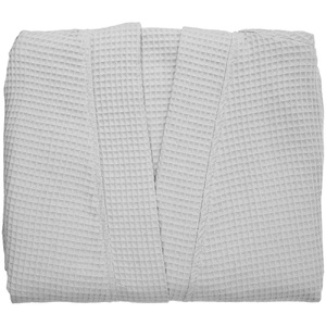 Халат вафельный Kimono, светло-серый, размер XL/XXL G-17267.135 фото 6