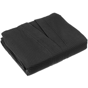 Халат вафельный Kimono, черный, размер M/L G-17267.303 фото 5