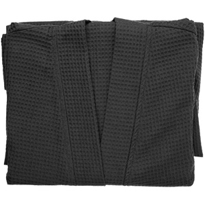 Халат вафельный Kimono, черный, размер M/L G-17267.303 фото 6