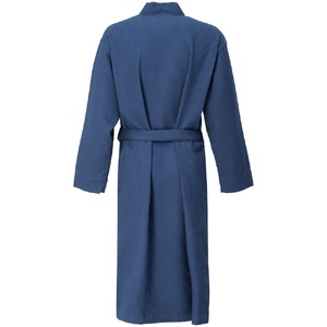 Халат вафельный Kimono, темно-синий, размер M/L G-17267.443 фото 4