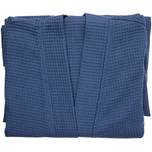 Халат вафельный Kimono, темно-синий, размер M/L G-17267.443 фото 6