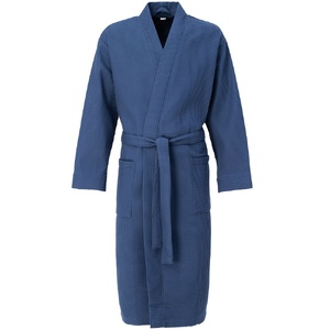 Халат вафельный Kimono, темно-синий, размер XL/XXL G-17267.445 фото 3