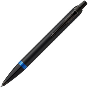 Ручка шариковая Parker IM Professionals Marine Blue BT, черная с синим G-17304.40 фото 3
