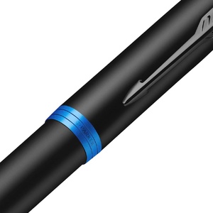 Ручка шариковая Parker IM Professionals Marine Blue BT, черная с синим G-17304.40 фото 5
