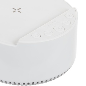 Bluetooth-колонка с беспроводной зарядкой relaxTime, белая G-17359.60 фото 7