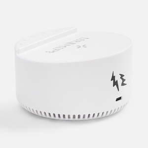 Bluetooth-колонка с беспроводной зарядкой relaxTime, белая G-17359.60 фото 15