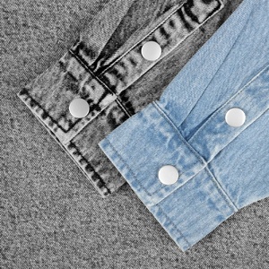 Куртка джинсовая O3, голубая, размер XS/S G-17404.141 фото 12