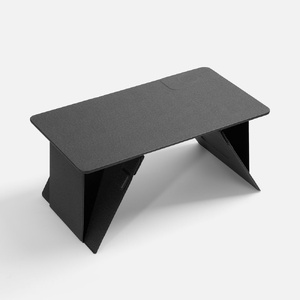 Складной стол для ноутбука с беспроводной зарядкой Kickstand Table, серый G-17486.10 фото 4