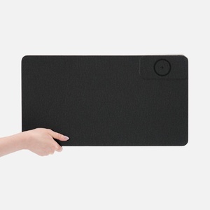 Складной стол для ноутбука с беспроводной зарядкой Kickstand Table, серый G-17486.10 фото 8