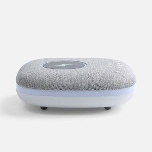 Bluetooth-колонка с беспроводной зарядкой и подсветкой Terrafonic, серая G-17487.10 фото 5