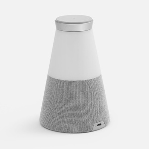 Bluetooth-колонка с беспроводной зарядкой и подсветкой Cone Sonance, серая G-17573.10 фото 8